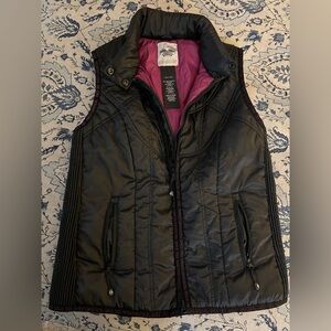 Harley-Davidson® Women's Lightweight Hooded Puffer Vest black size small